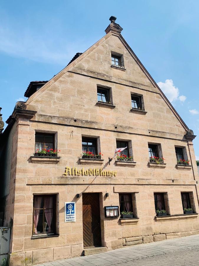 Altstadtpension Zirndorf Exteriör bild