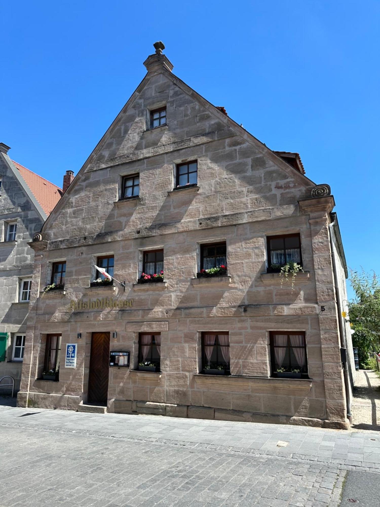 Altstadtpension Zirndorf Exteriör bild